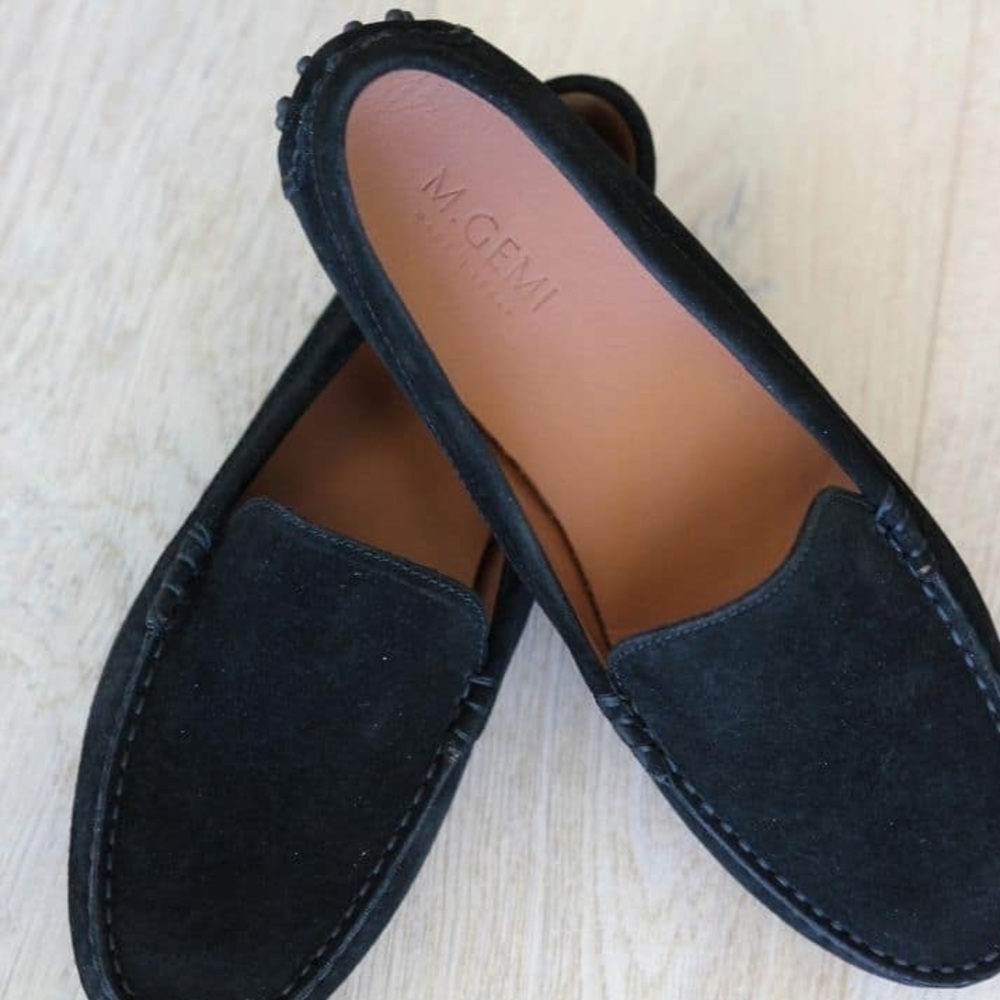 M.GEMI Felize Black Suede